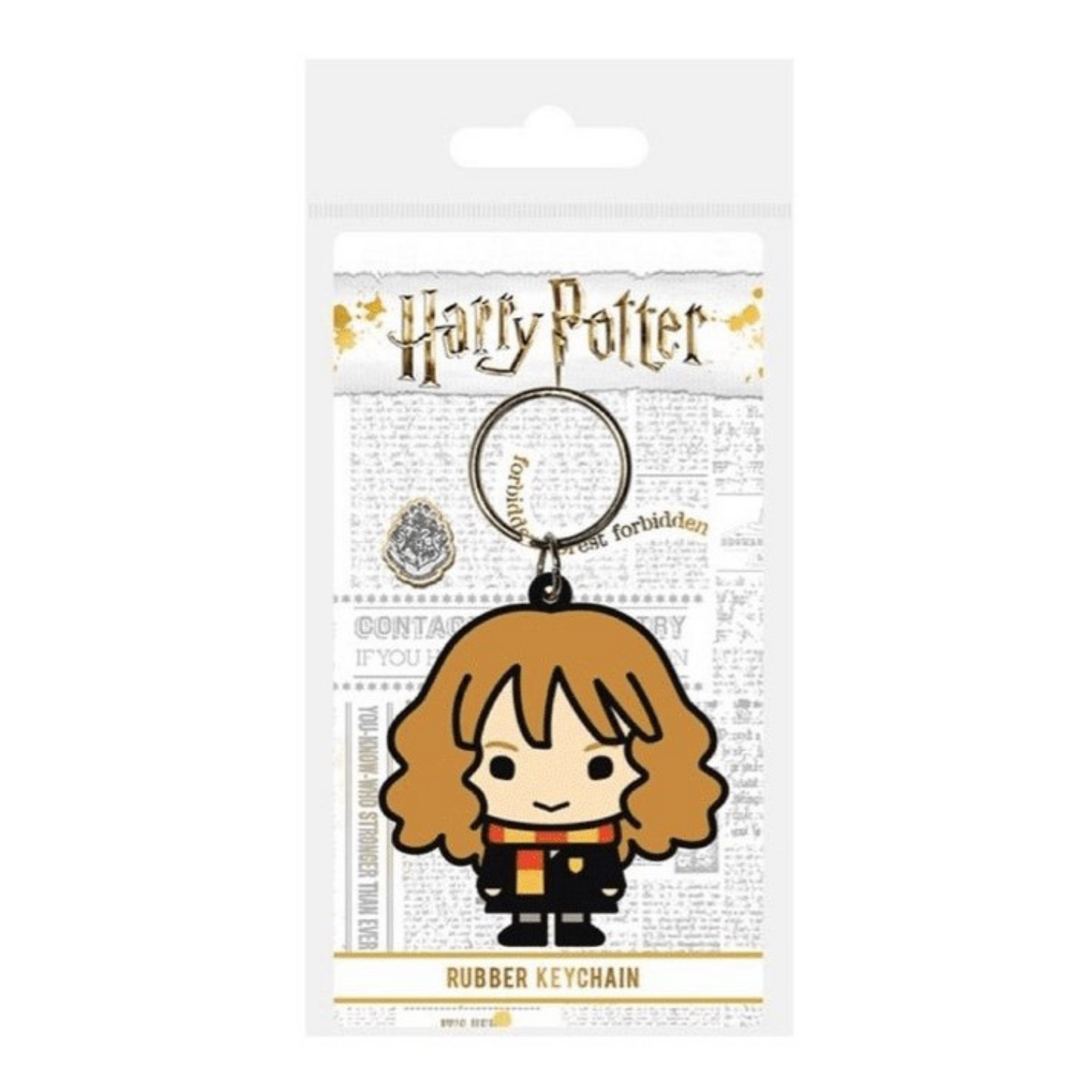 Hermione Granger Rubber Keychain | Harry Potter Gift