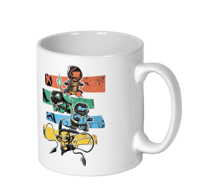 Pokémon x Mortal Kombat - Kombat Starters Mug