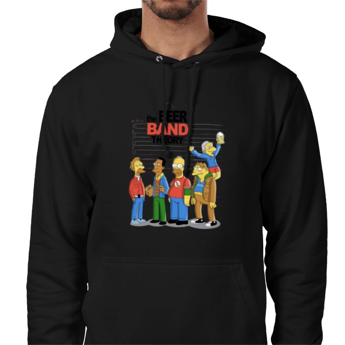 The Simpsons x The Big Bang Theory - Beer Band Theory Value Hoodie