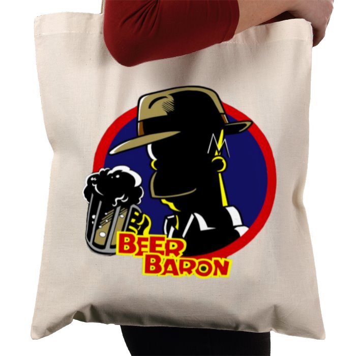 The Simpsons x Dick Tracey - Beer Baron Tote Bag