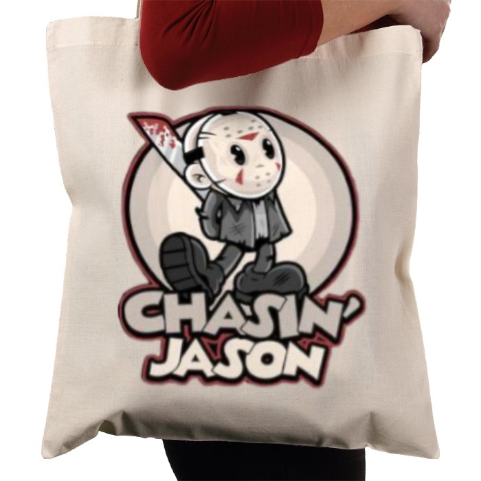 Looney Tunes & Friday 13th - Chasin Jason Tote Bag