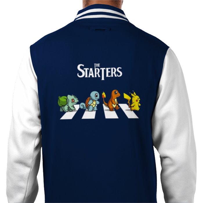 Pokémon x The Beatles - Abby Road Starters Varsity Jacket