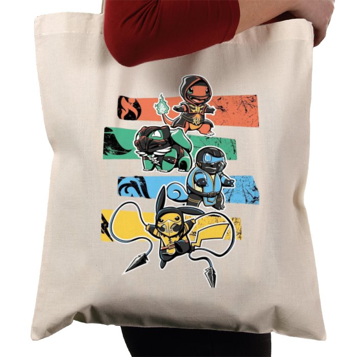 Pokémon x Mortal Kombat - Kombat Starters Tote Bag