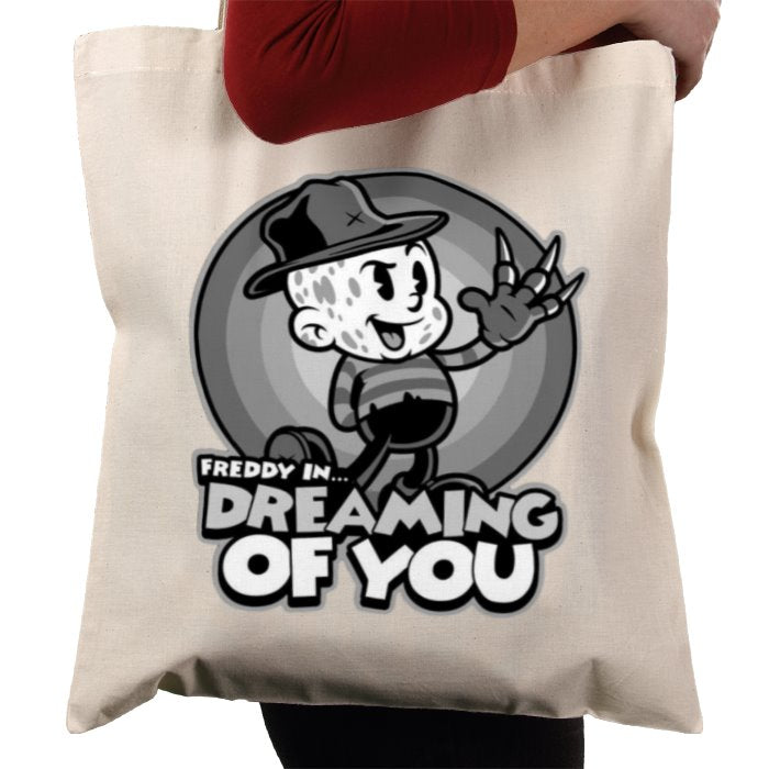 A Nightmare On Elm Street x Looney Tunes - Dreaming Of You Tote Bag