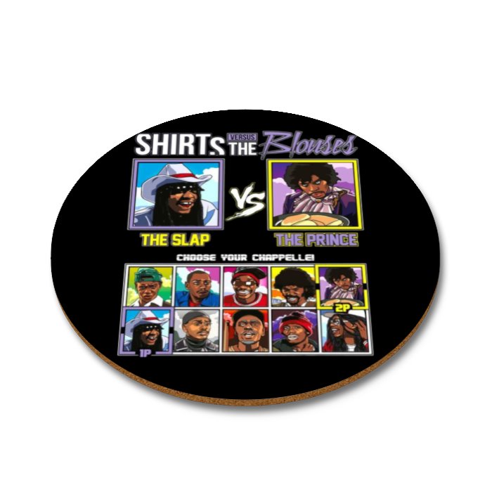 Dave Chapelle - Skirt Vs Blowse Round Coasters
