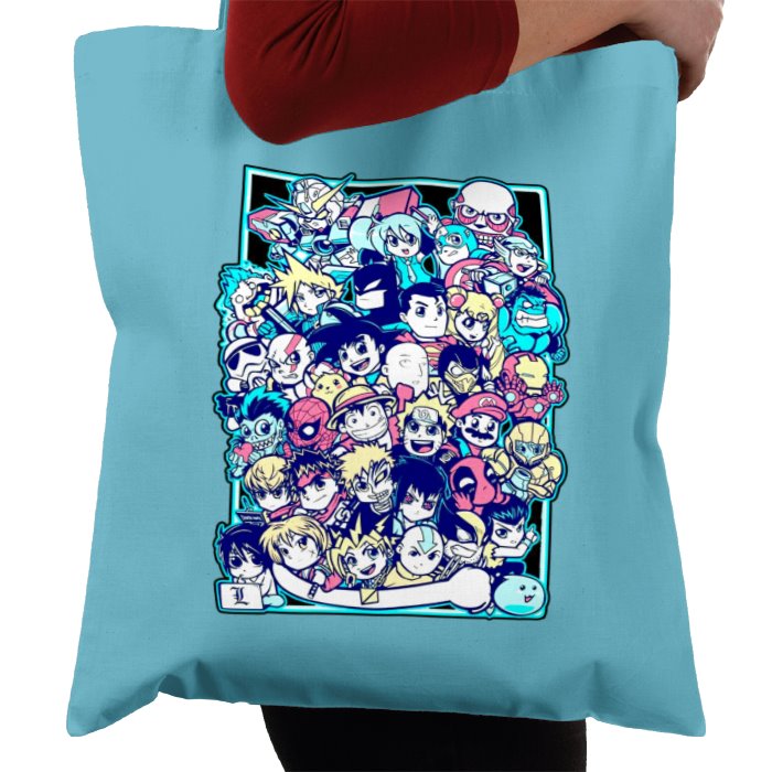 Anime Collage - No.2 Tote Bag