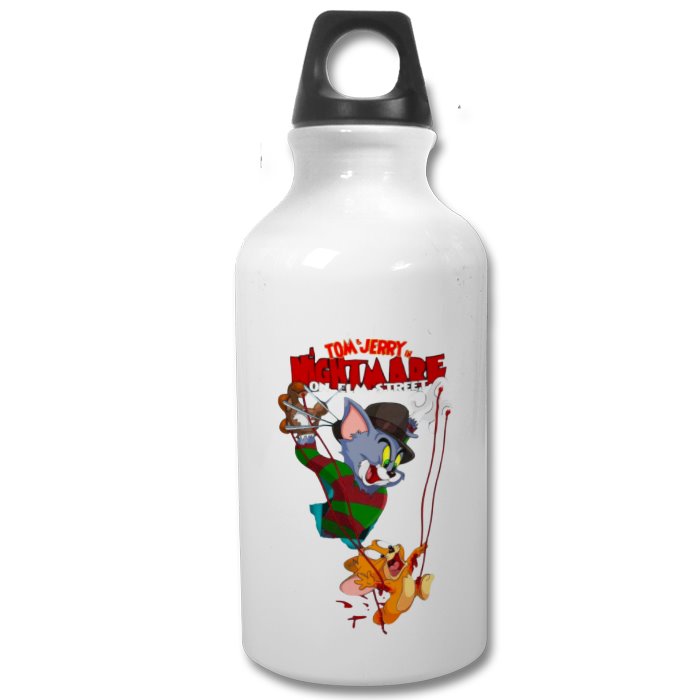 Tom & Jerry x A Nightmare On Elm Street - Freddy & Jerry Water Bottle