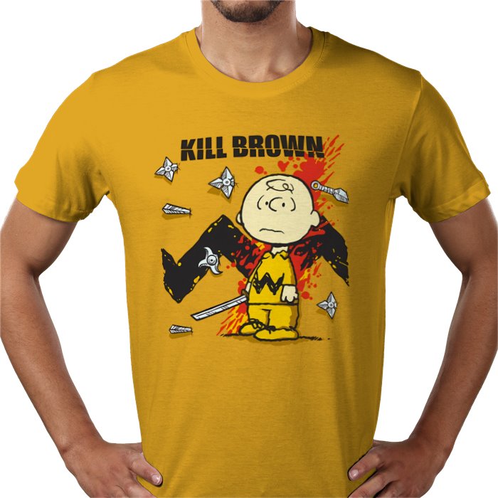 Peanuts x Kill Bill — Kill Brown T-Shirt