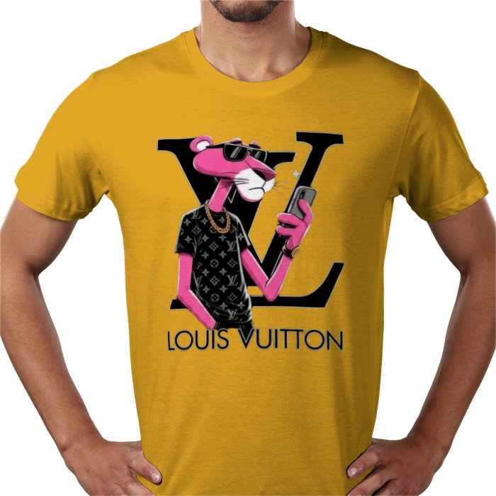 Pink Panther x Louis Vuitton Parody T-Shirt