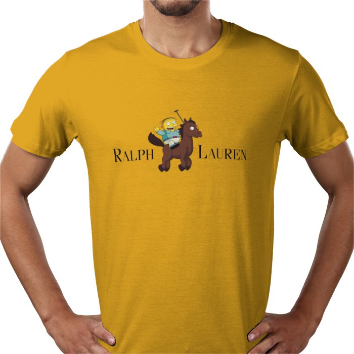 The Simpsons x Ralph Lauren Parody T-Shirt