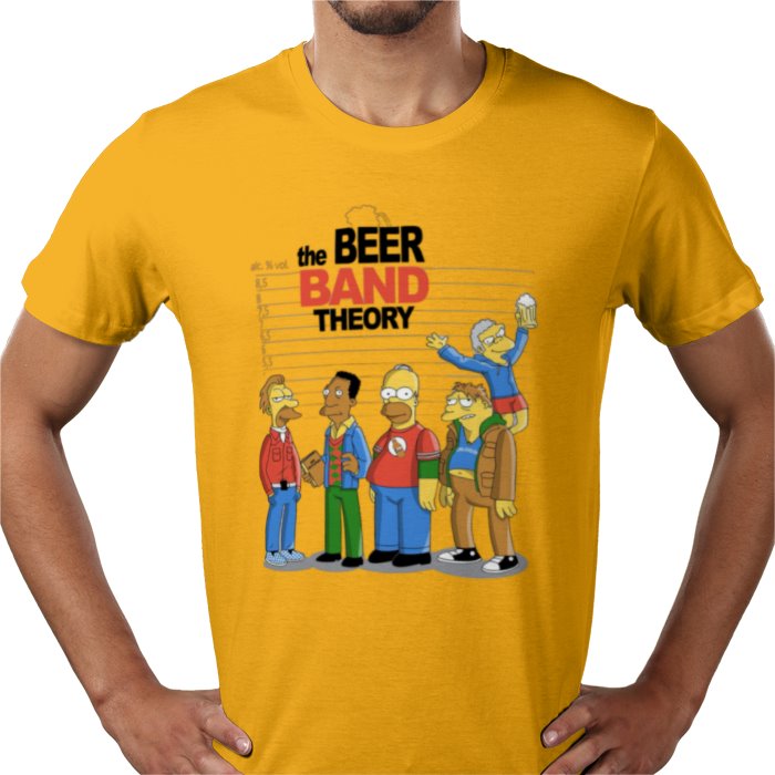 The Simpsons x Big Bang Theory - Beer Band Theory T-shirt