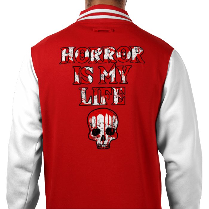 Horror Is My Life Varsity Jacket