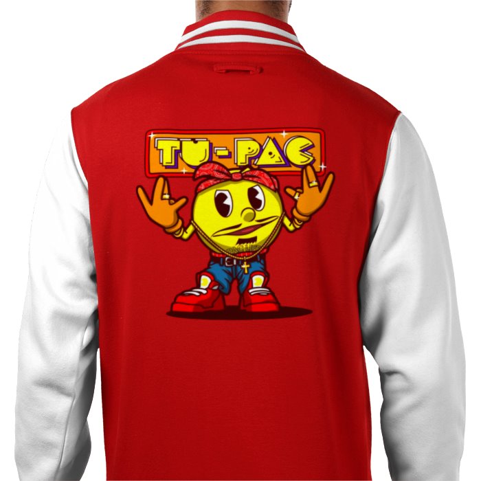 Pac Man & Tupac - Tu-Pac Varsity Jacket