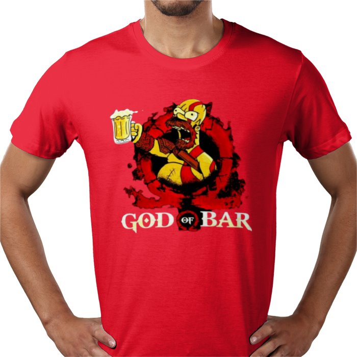 The Simpsons x God Of War - God Of Bar T-shirt