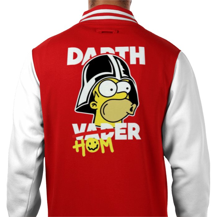 The Simpsons x Star Wars - Darth Homer Varsity Jacket