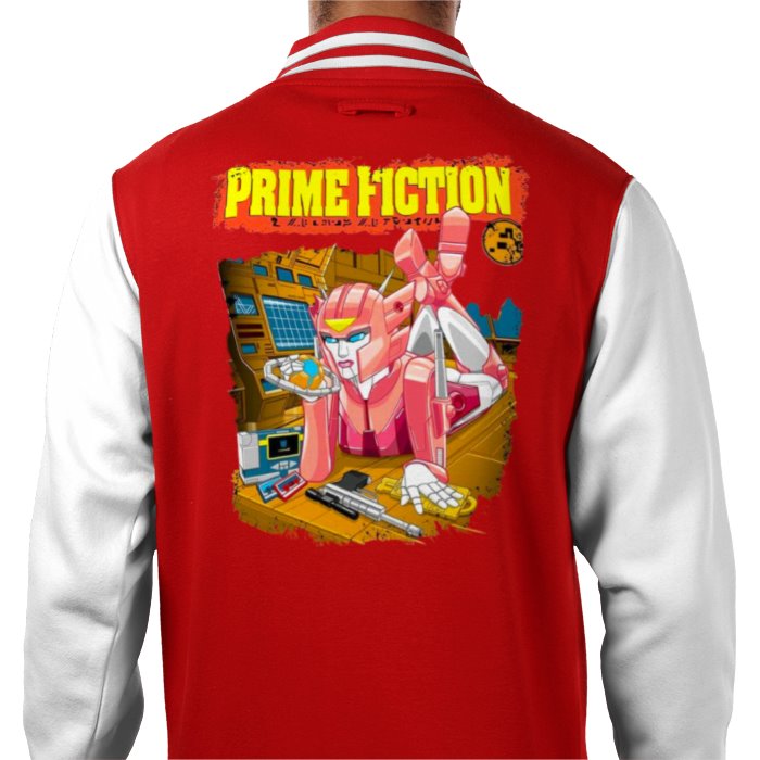 Transformers x Pulp Fiction - Prime Fiction Varsity Jacket