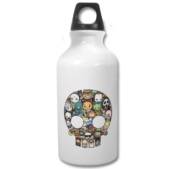 Skull Montage Water Bottle