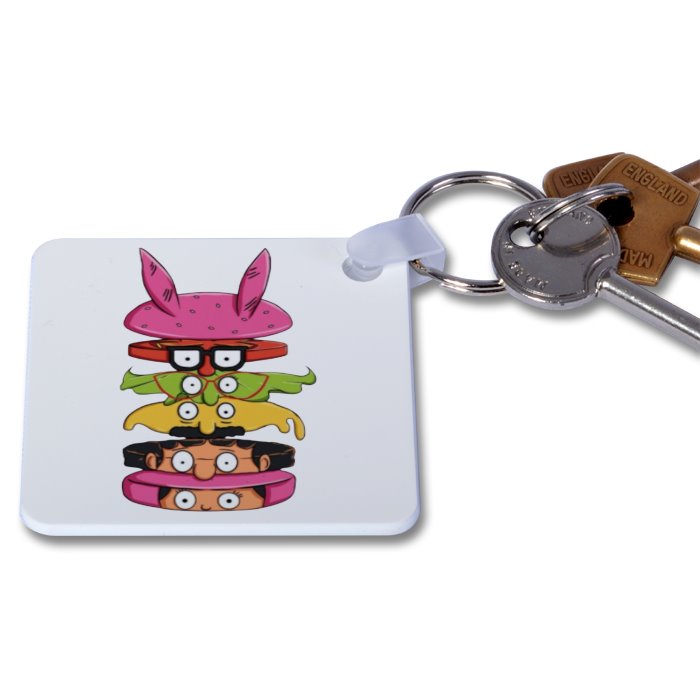 Bobs Burgers - Sliced Burger Keyring
