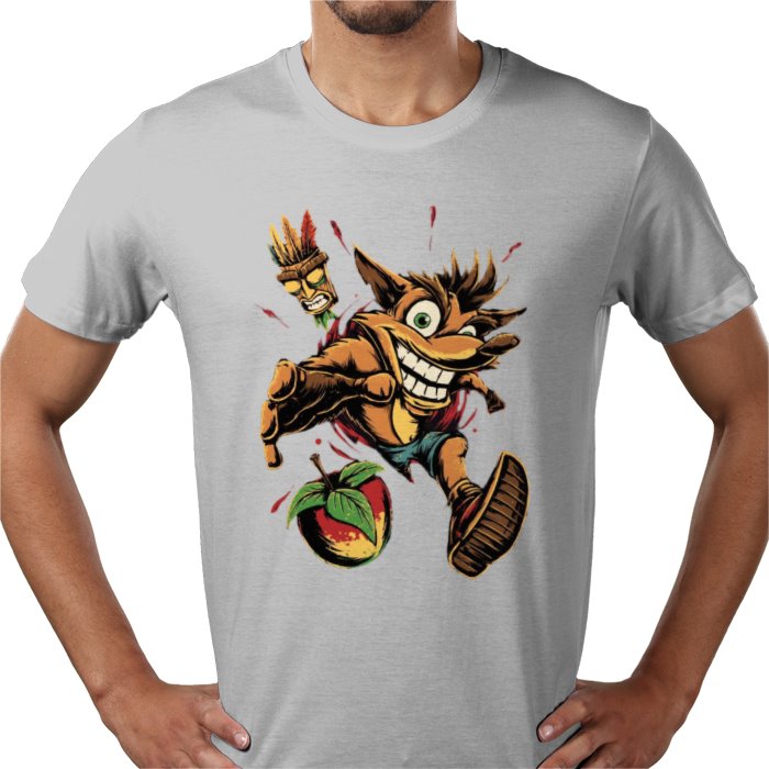 Crash Bandicoot T-Shirt | PlayStation Retro Gaming Graphic Tee