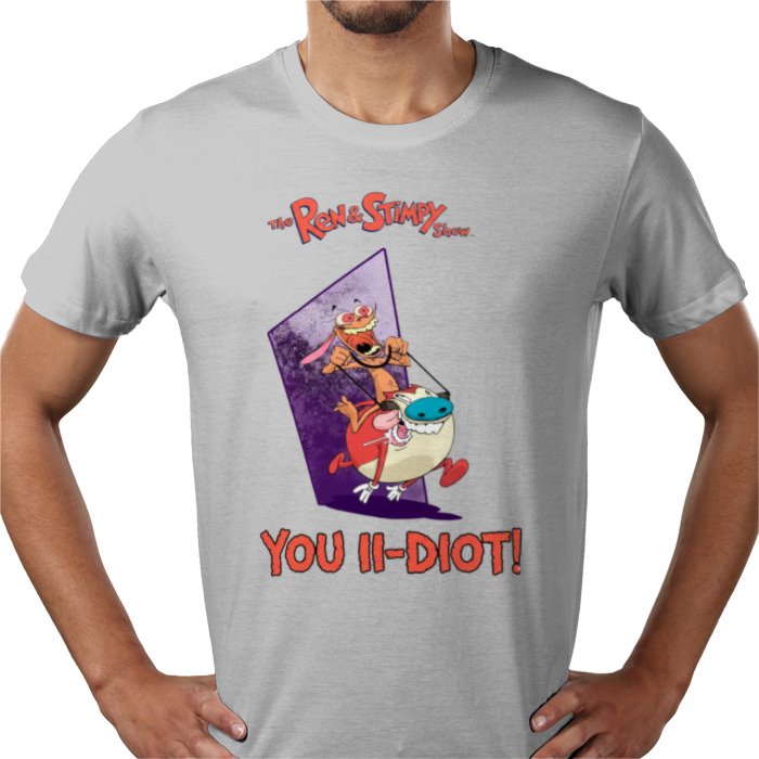 Ren & Stimpy - You Ii-diot T-shirt