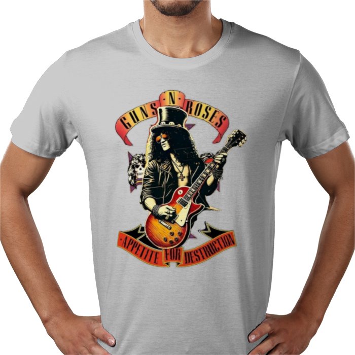 Guns And Roses Theme 2 T-Shirt