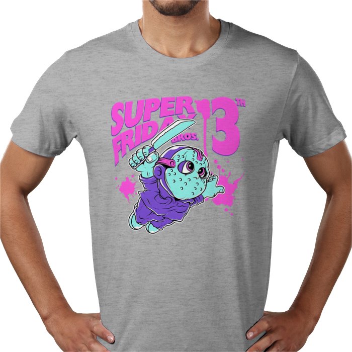 Friday 13th x Super Mario Bros - Super Friday 13th T Shirt