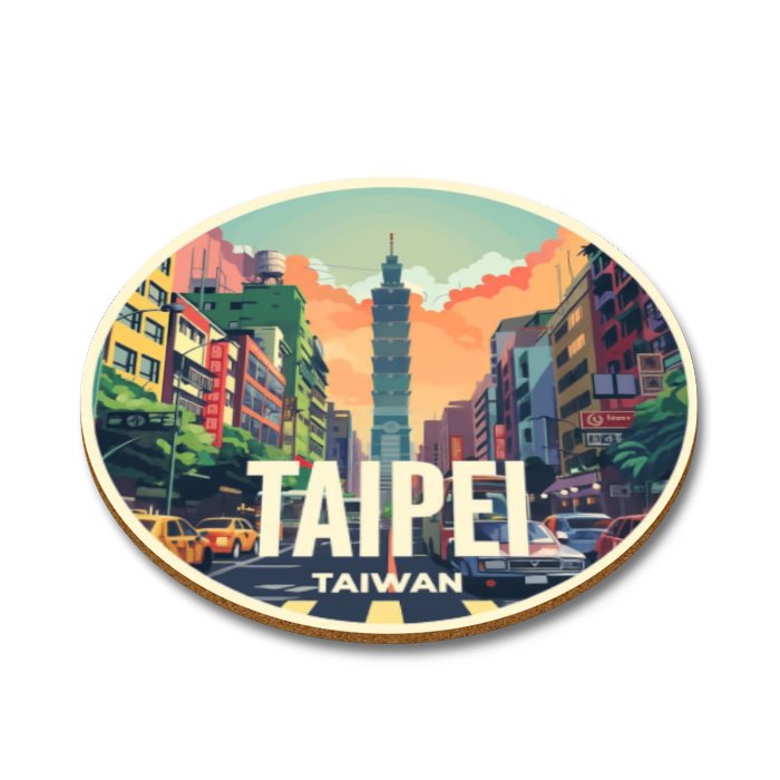 Taiwan Round Coaster
