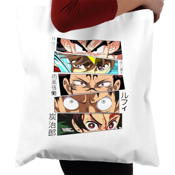 Anime Eyes Tote Bag