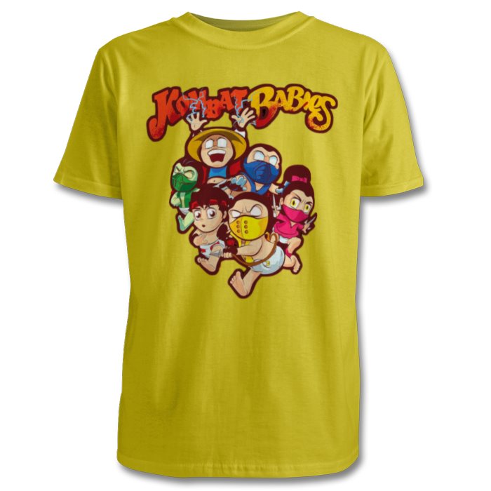 Mortal Kombat Kombat Babies T-Shirt | Chibi MK Gaming Graphic Tee