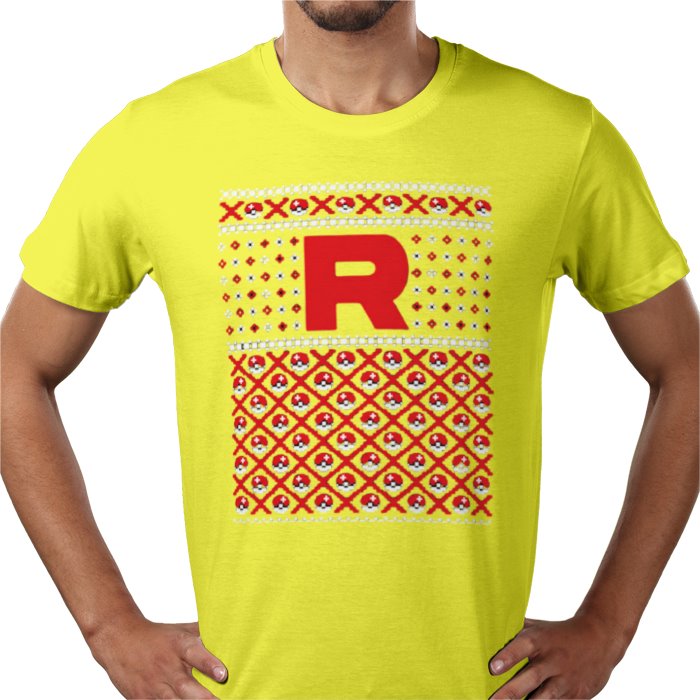 Ugly Jumper Style - Team Rocket Christmas T Shirt