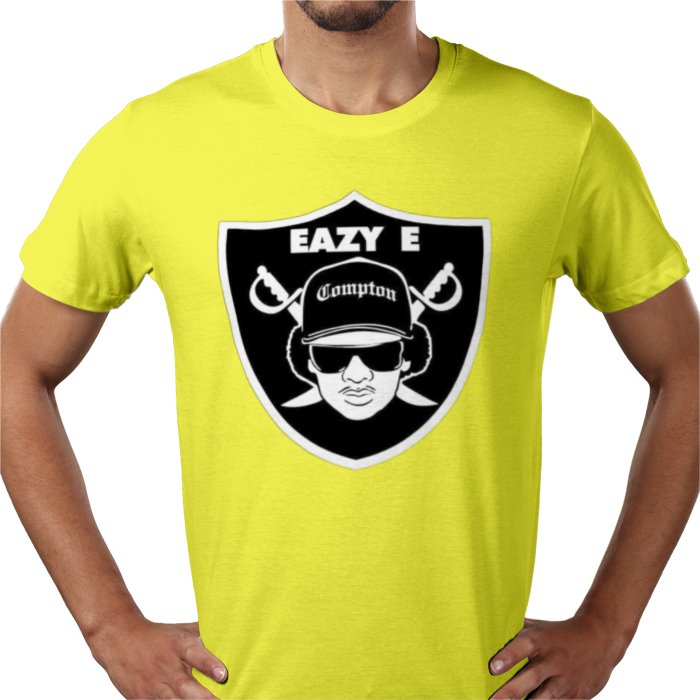Eazy E - Raiders Badge T-Shirt
