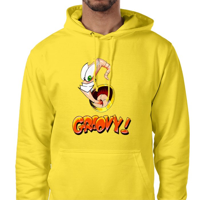 Earth Worm Jim - Groovy Value Hoodie