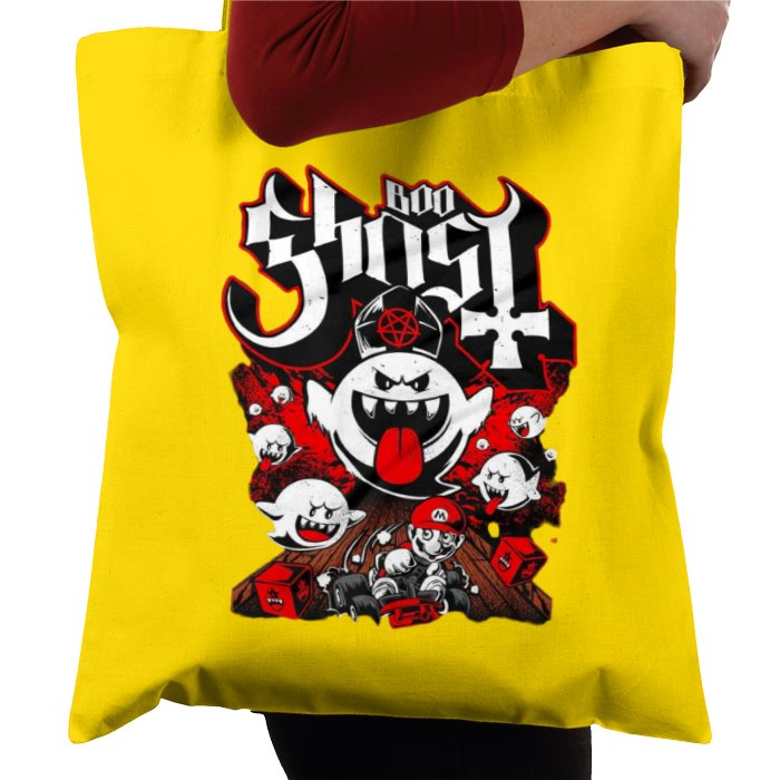 Mario Kart - Boo Ghost Theme Tote Bag
