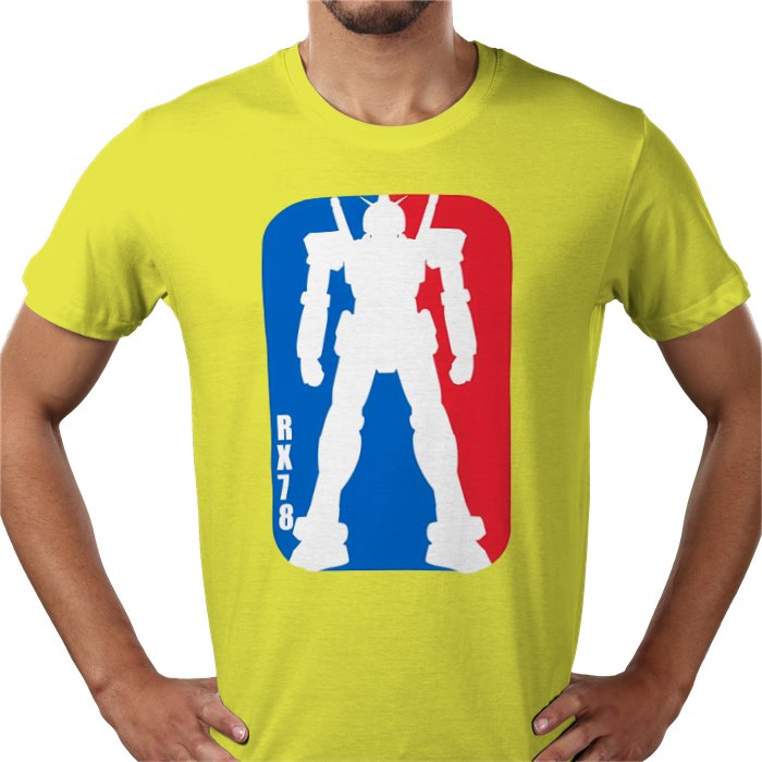 Gundam Wing - RX 78 NBA Style T-Shirt