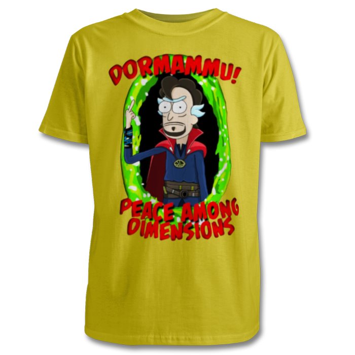 Rick & Morty x Marvel - Dr Rick Strange T-shirt