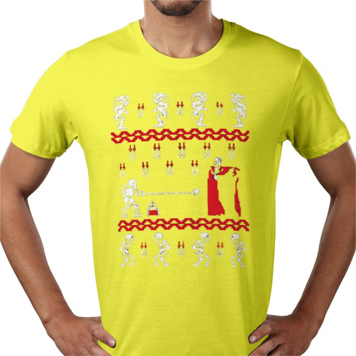 Ugly Jumper Style - Castle Vania Christmas T Shirt