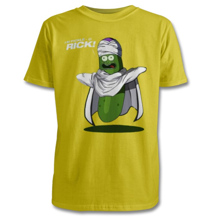 Rick & Morty x Dragon Ball Z Piccallo Rick T-Shirt | Anime Mashup Tee