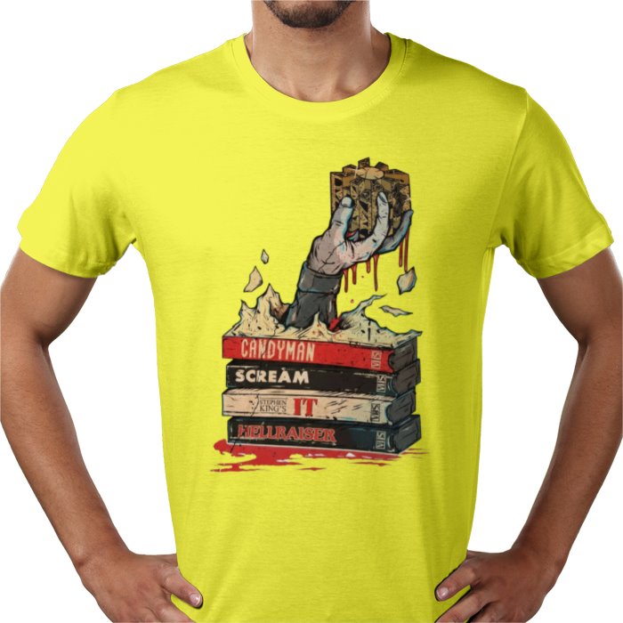 VHS Horror Tapes - Hellraiser Theme T Shirt