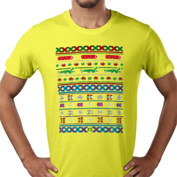 Ugly Jumper Style - Frogs Logs & Automobiles Christmas T Shirt