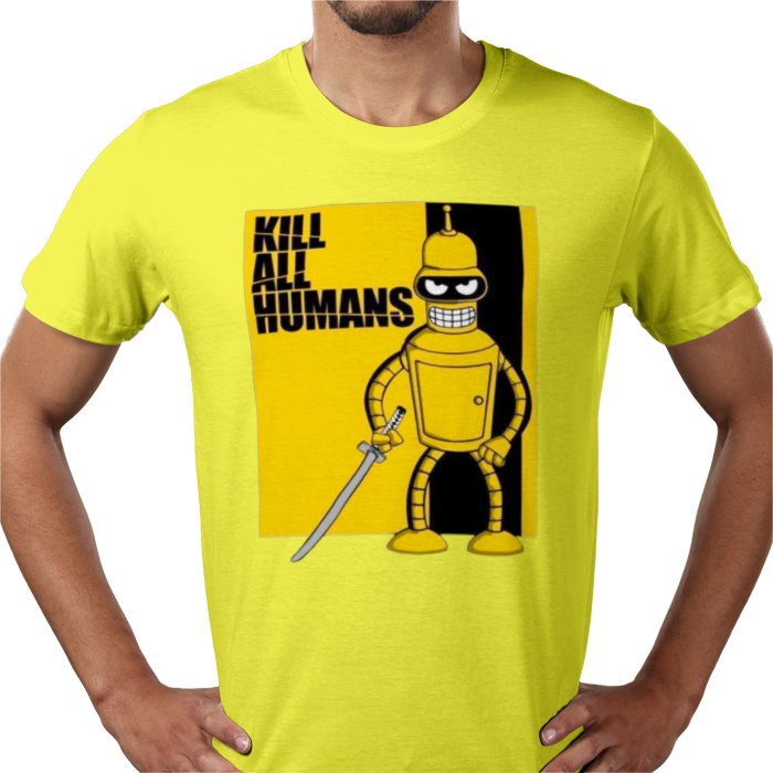 Futurama x Kill Bill - Kill All Humans T-shirt