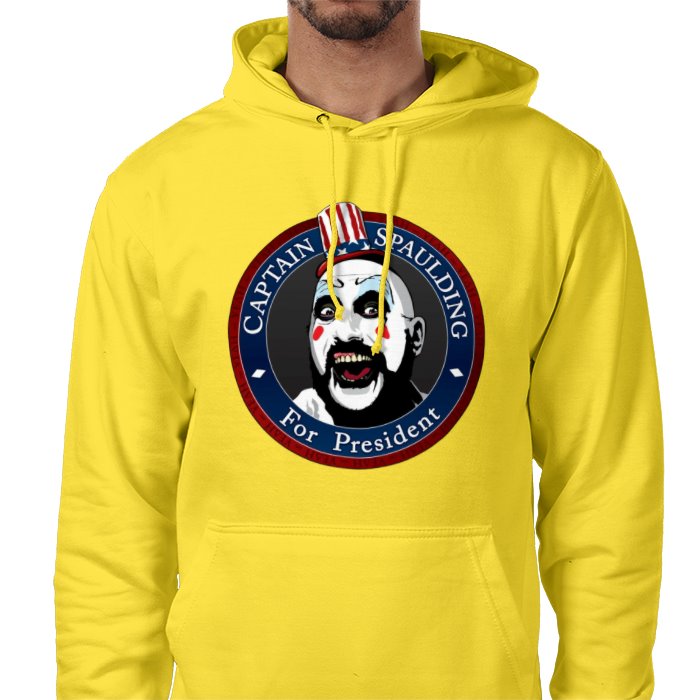 Captain Spaulding For President Pocket Hoodie