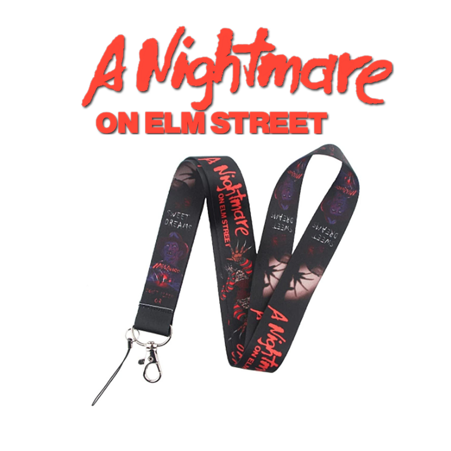 A Nightmare on Elm Street Lanyard | Freddy Krueger Horror Gift
