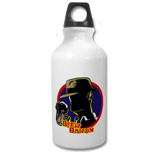 The Simpsons & Dick Tracey - Beer Baron Water Bottle