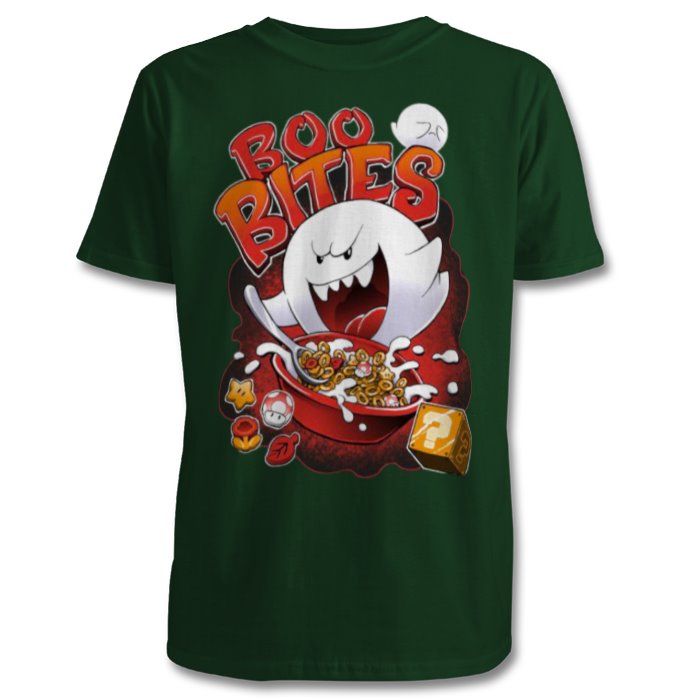 Super Mario Bro's - Boo Bites Cereal T-shirt