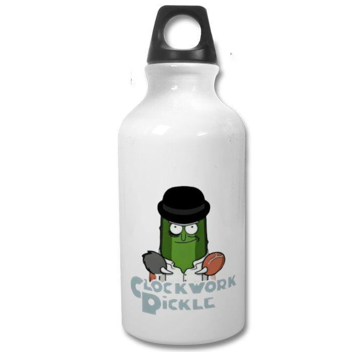 Rick & Morty & A Clockwork Orange - A Clockwork Pickle Water Bottle