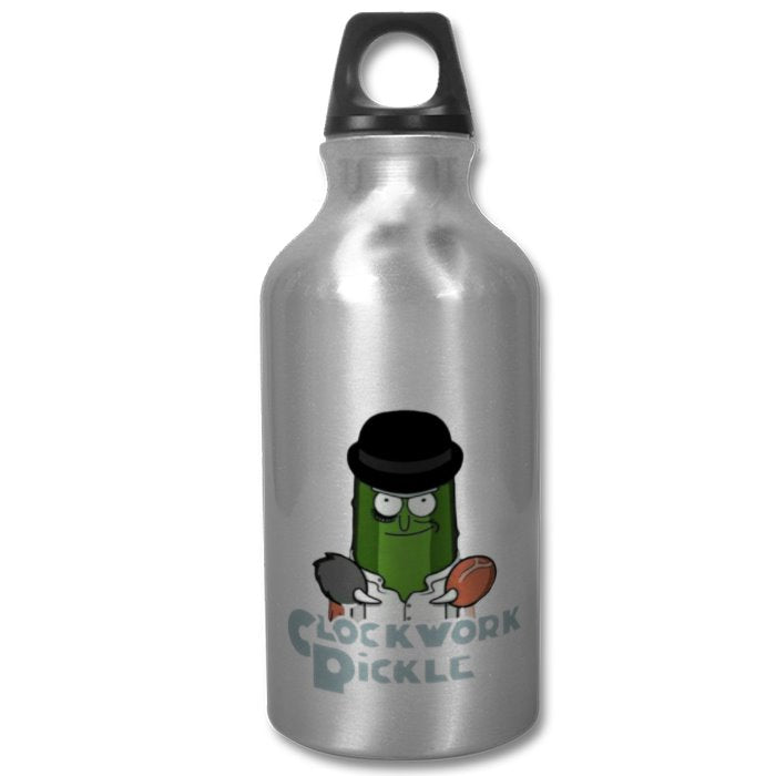 Rick & Morty & A Clockwork Orange - A Clockwork Pickle Water Bottle