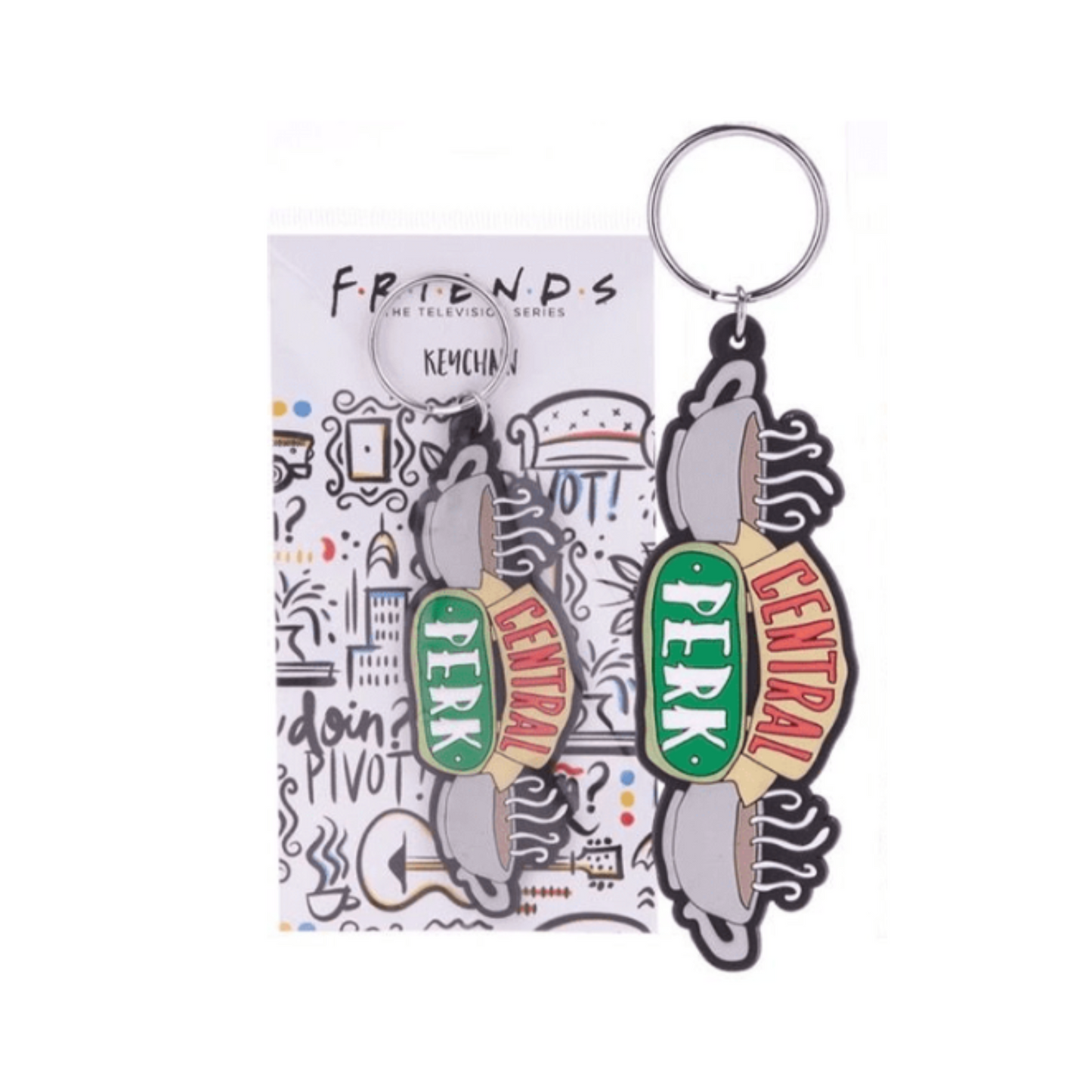 F.R.I.E.N.D.S Central Perk Keyring | TV Show Gift