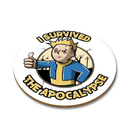 Fallout-I Survived Round Coasters