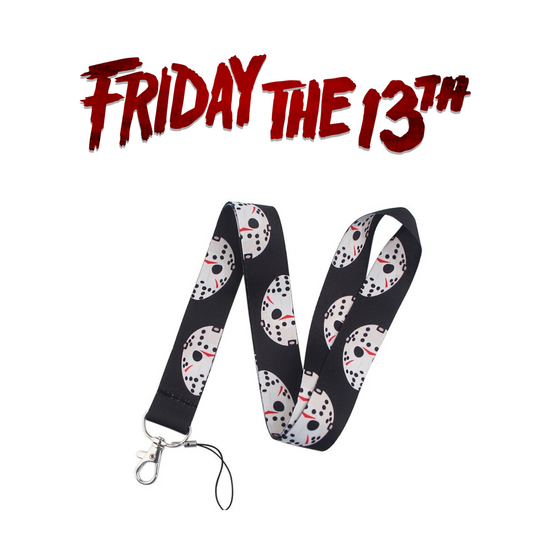Friday the 13th Jason Voorhees Lanyard | Horror Film Gift
