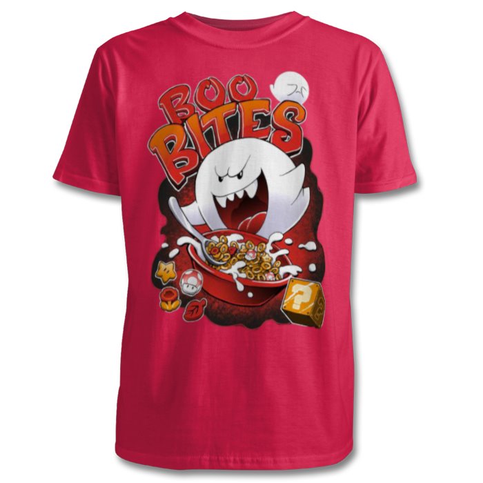 Super Mario Bro's - Boo Bites Cereal T-shirt